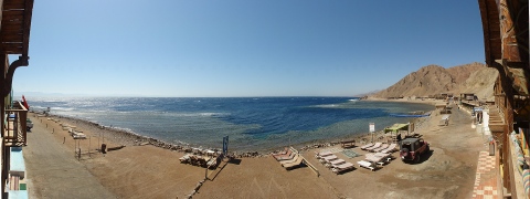 The Blue Hole seen from Aqua Marina